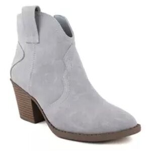 Torch Western Booties - blue/grey